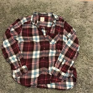 Vintage boyfriend plaid